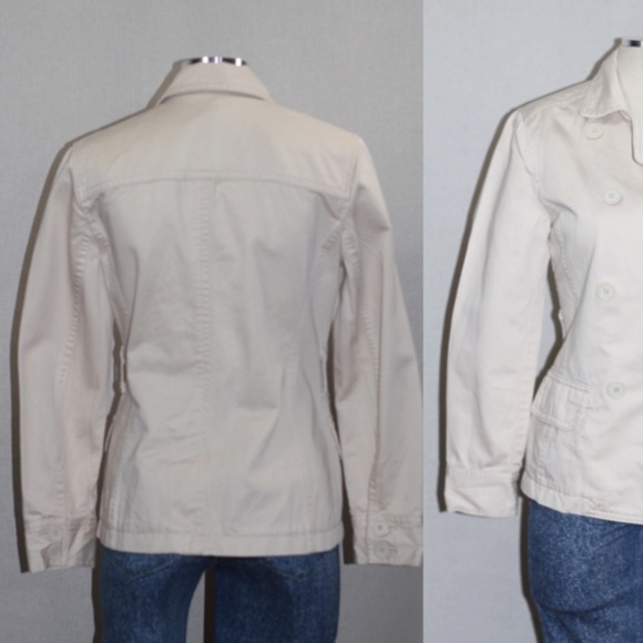 Gap Cotton Trench Coat Jacket - Picture 16 of 16